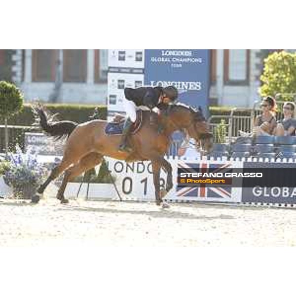 LGCT of London - Class 15 - Harrie Smolders (NED) on Zinius - London, Royal Hospital Chelsea, 5 August 2018 - ph.Stefano Grasso/LGCT