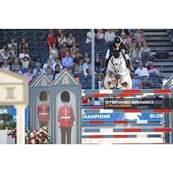LGCT of London - Class 15 - Maikel Van Der Vleuten (NED) on Dana Blue - London, Royal Hospital Chelsea, 5 August 2018 - ph.Stefano Grasso/LGCT