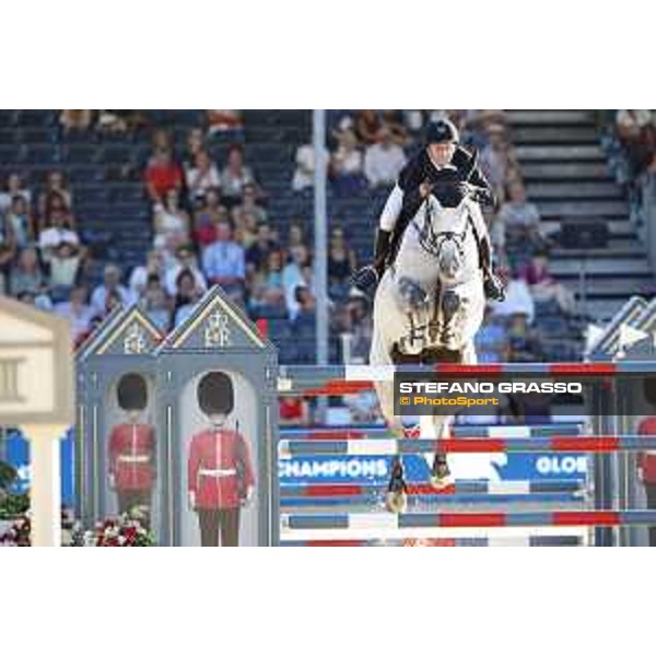LGCT of London - Class 15 - Maikel Van Der Vleuten (NED) on Dana Blue - London, Royal Hospital Chelsea, 5 August 2018 - ph.Stefano Grasso/LGCT
