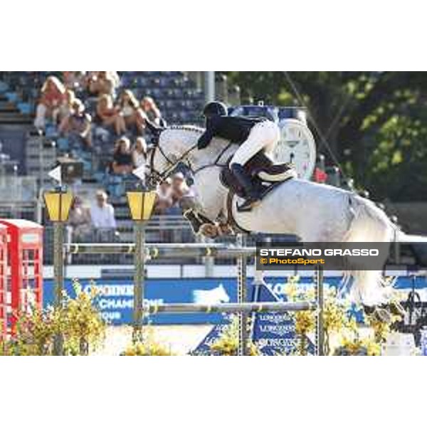 LGCT of London - Class 15 - Maikel Van Der Vleuten (NED) on Dana Blue - London, Royal Hospital Chelsea, 5 August 2018 - ph.Stefano Grasso/LGCT