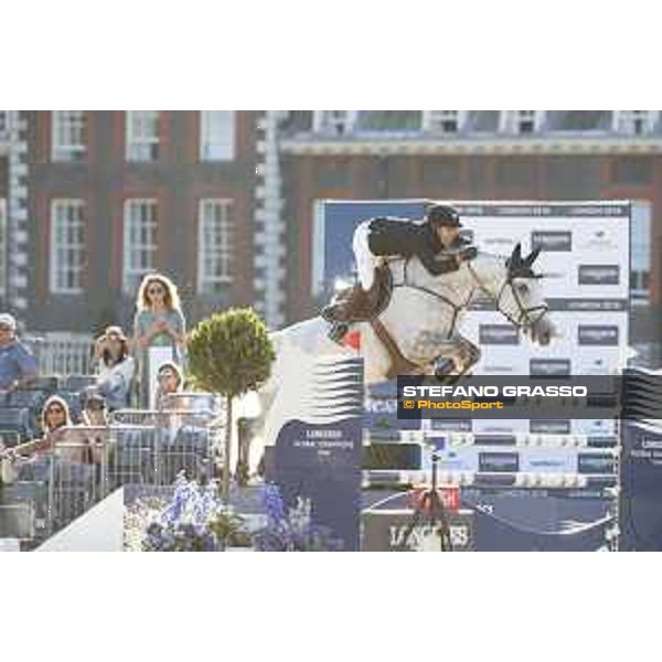 LGCT of London - Class 15 - Maikel Van Der Vleuten (NED) on Dana Blue - London, Royal Hospital Chelsea, 5 August 2018 - ph.Stefano Grasso/LGCT