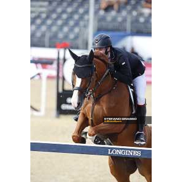 LGCT of London - Class 4 - William Whitaker on Ilusionata van\'T Meulenhof - London, Royal Hospital Chelsea, 3 August 2018 - ph.Stefano Grasso/LGCT