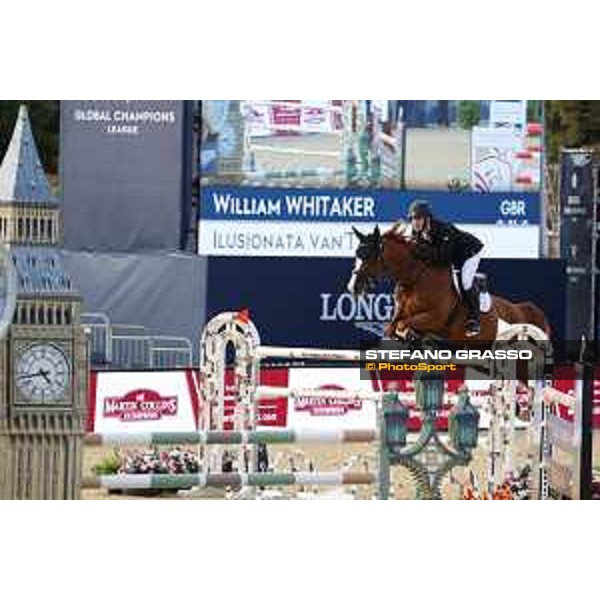 LGCT of London - Class 4 - William Whitaker on Ilusionata van\'T Meulenhof - London, Royal Hospital Chelsea, 3 August 2018 - ph.Stefano Grasso/LGCT