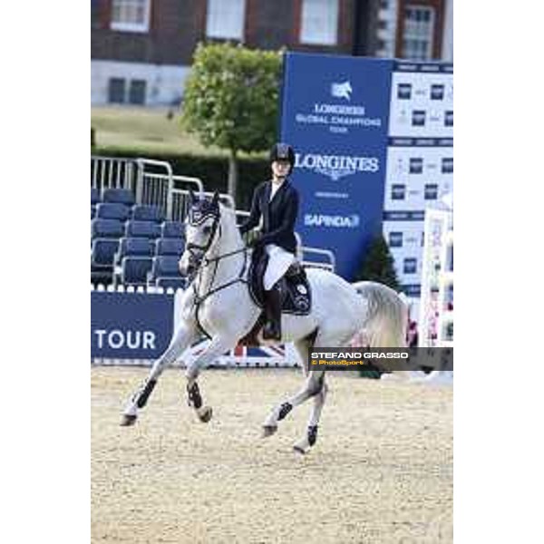LGCT of London - Class 4 - Jennifer Gates (USA) on Pumped Up Kicks - London, Royal Hospital Chelsea, 3 August 2018 - ph.Stefano Grasso/LGCT