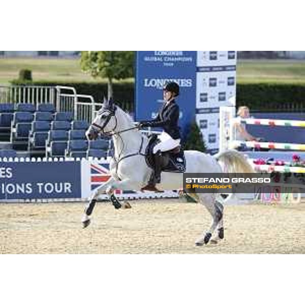 LGCT of London - Class 4 - Jennifer Gates (USA) on Pumped Up Kicks - London, Royal Hospital Chelsea, 3 August 2018 - ph.Stefano Grasso/LGCT