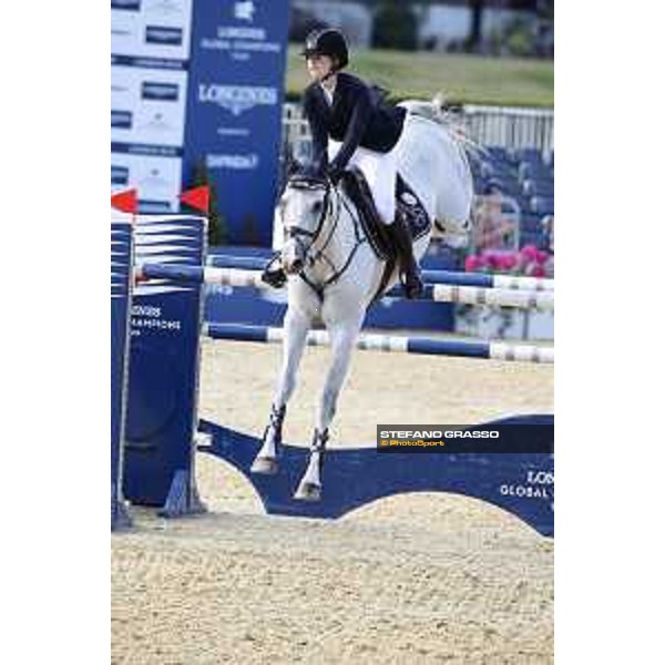 LGCT of London - Class 4 - Jennifer Gates (USA) on Pumped Up Kicks - London, Royal Hospital Chelsea, 3 August 2018 - ph.Stefano Grasso/LGCT