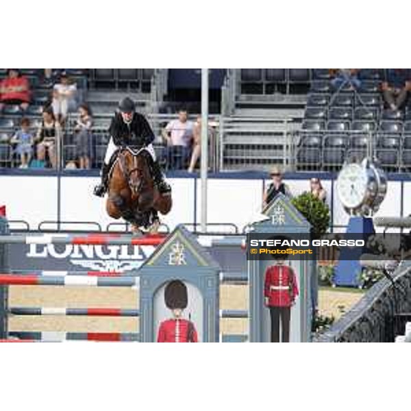 LGCT of London - Class 4 - Emily Moffitt (GBR) on Tipsy du Terral - London, Royal Hospital Chelsea, 3 August 2018 - ph.Stefano Grasso/LGCT