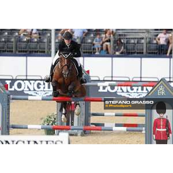 LGCT of London - Class 4 - Emily Moffitt (GBR) on Tipsy du Terral - London, Royal Hospital Chelsea, 3 August 2018 - ph.Stefano Grasso/LGCT