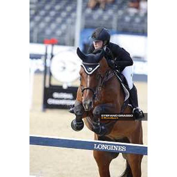 LGCT of London - Class 4 - Emily Moffitt (GBR) on Tipsy du Terral - London, Royal Hospital Chelsea, 3 August 2018 - ph.Stefano Grasso/LGCT