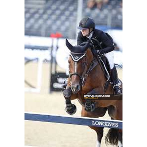 LGCT of London - Class 4 - Emily Moffitt (GBR) on Tipsy du Terral - London, Royal Hospital Chelsea, 3 August 2018 - ph.Stefano Grasso/LGCT
