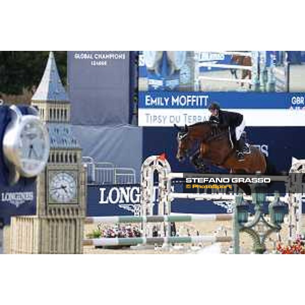LGCT of London - Class 4 - Emily Moffitt (GBR) on Tipsy du Terral - London, Royal Hospital Chelsea, 3 August 2018 - ph.Stefano Grasso/LGCT