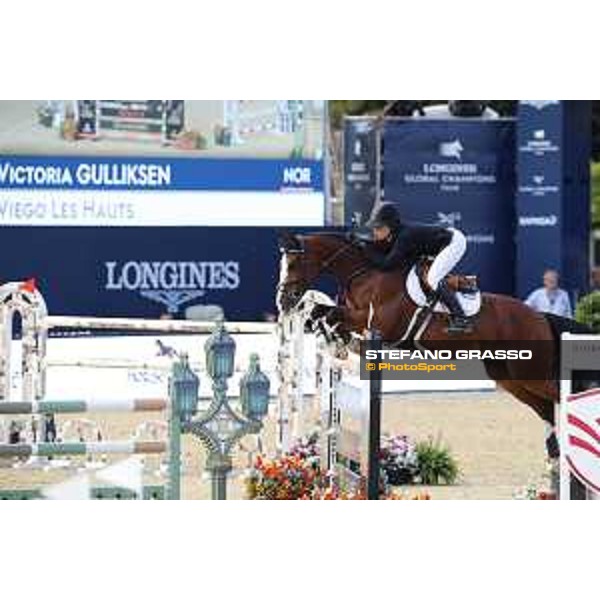 LGCT of London - Class 4 - Victoria Gulliksen (NOR) on Viego Les Hauts - London, Royal Hospital Chelsea, 3 August 2018 - ph.Stefano Grasso/LGCT