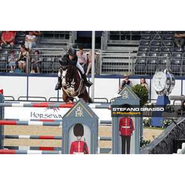 LGCT of London - Class 4 - Victoria Gulliksen (NOR) on Viego Les Hauts - London, Royal Hospital Chelsea, 3 August 2018 - ph.Stefano Grasso/LGCT