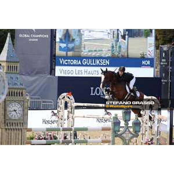 LGCT of London - Class 4 - Victoria Gulliksen (NOR) on Viego Les Hauts - London, Royal Hospital Chelsea, 3 August 2018 - ph.Stefano Grasso/LGCT