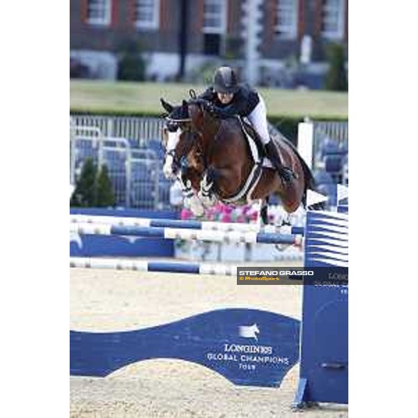LGCT of London - Class 4 - Victoria Gulliksen (NOR) on Viego Les Hauts - London, Royal Hospital Chelsea, 3 August 2018 - ph.Stefano Grasso/LGCT