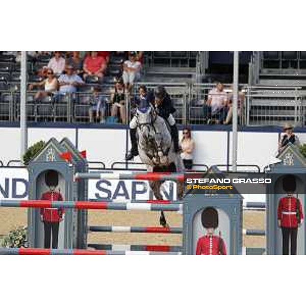 LGCT of London - Class 4 - William Funnell (GBR) on Billy McCain - London, Royal Hospital Chelsea, 3 August 2018 - ph.Stefano Grasso/LGCT