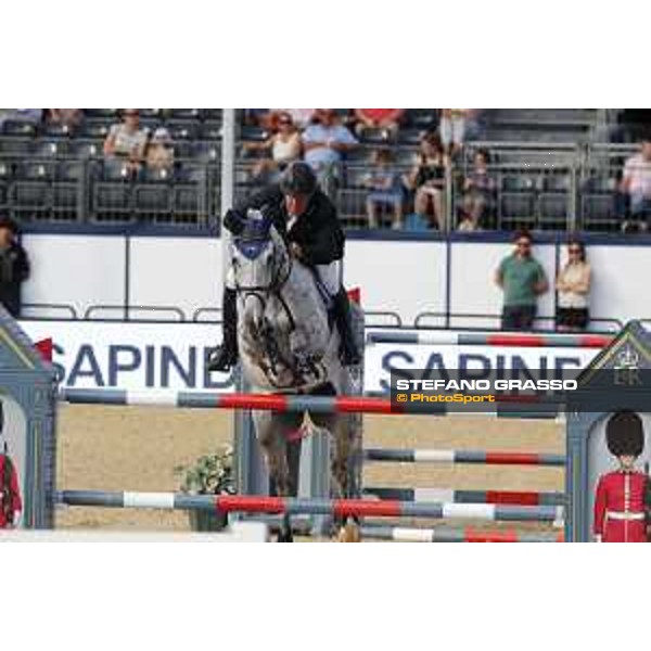 LGCT of London - Class 4 - William Funnell (GBR) on Billy McCain - London, Royal Hospital Chelsea, 3 August 2018 - ph.Stefano Grasso/LGCT