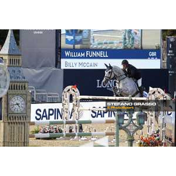 LGCT of London - Class 4 - William Funnell (GBR) on Billy McCain - London, Royal Hospital Chelsea, 3 August 2018 - ph.Stefano Grasso/LGCT