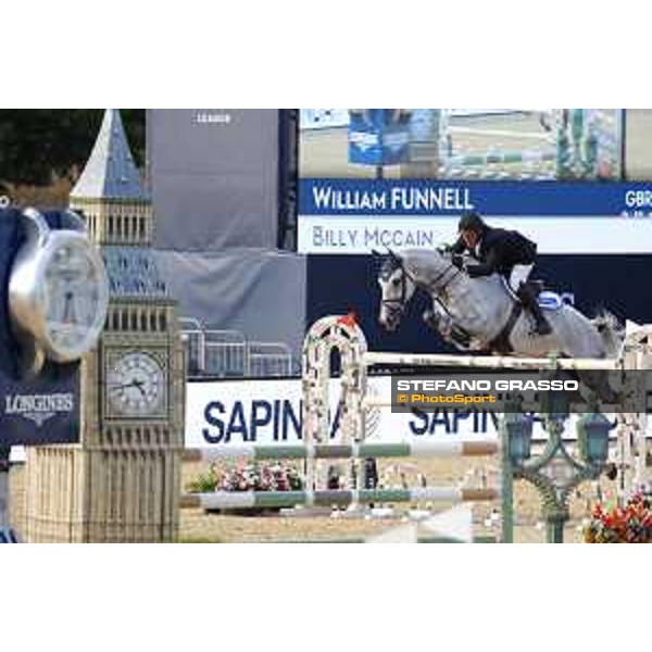 LGCT of London - Class 4 - William Funnell (GBR) on Billy McCain - London, Royal Hospital Chelsea, 3 August 2018 - ph.Stefano Grasso/LGCT