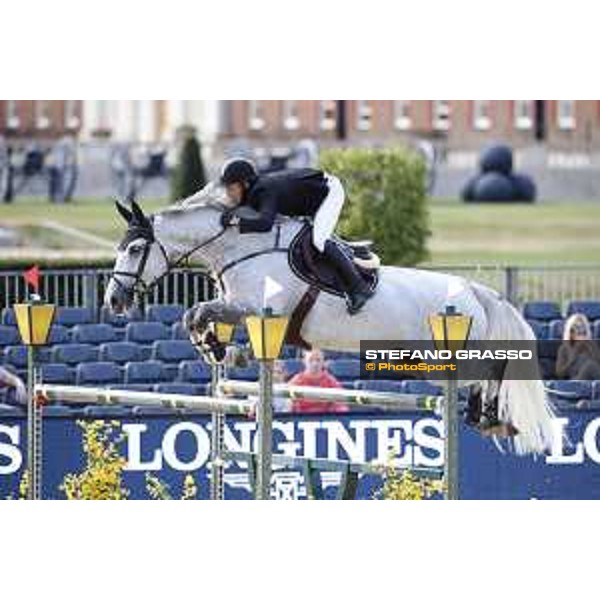 LGCT of London - Class 4 - Maikel Van Der Vleuten (NED) on Dana Blue - London, Royal Hospital Chelsea, 3 August 2018 - ph.Stefano Grasso/LGCT