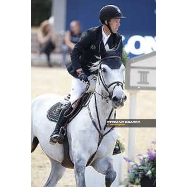 LGCT of London - Class 4 - Maikel Van Der Vleuten (NED) on Dana Blue - London, Royal Hospital Chelsea, 3 August 2018 - ph.Stefano Grasso/LGCT