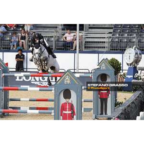 LGCT of London - Class 4 - Maikel Van Der Vleuten (NED) on Dana Blue - London, Royal Hospital Chelsea, 3 August 2018 - ph.Stefano Grasso/LGCT