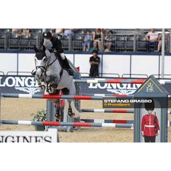 LGCT of London - Class 4 - Maikel Van Der Vleuten (NED) on Dana Blue - London, Royal Hospital Chelsea, 3 August 2018 - ph.Stefano Grasso/LGCT