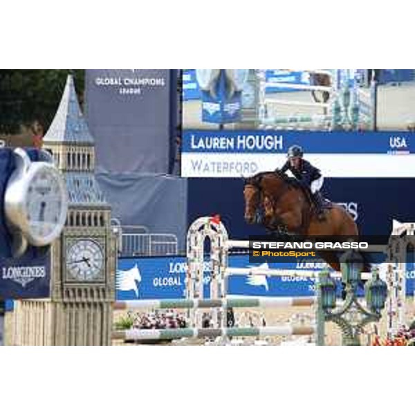 LGCT of London - Class 4 - Lauren Hough (USA) on Waterford - London, Royal Hospital Chelsea, 3 August 2018 - ph.Stefano Grasso/LGCT