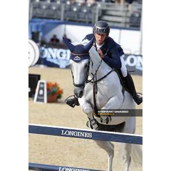 LGCT of London - Class 4 - Bertram Allen (IRL) on Hector van d Abdijhoeve - London, Royal Hospital Chelsea, 3 August 2018 - ph.Stefano Grasso/LGCT