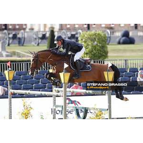 LGCT of London - Class 4 - Guy Williams on Rouge de Ravel - London, Royal Hospital Chelsea, 3 August 2018 - ph.Stefano Grasso/LGCT
