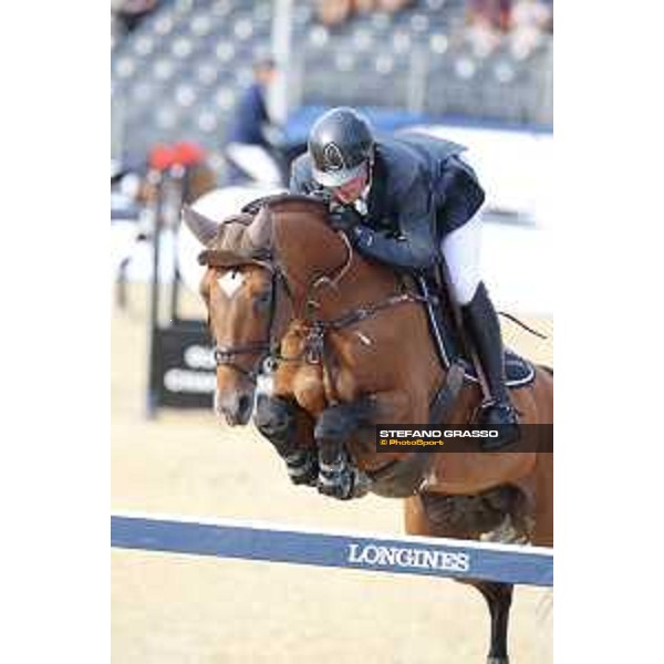 LGCT of London - Class 4 - Guy Williams on Rouge de Ravel - London, Royal Hospital Chelsea, 3 August 2018 - ph.Stefano Grasso/LGCT