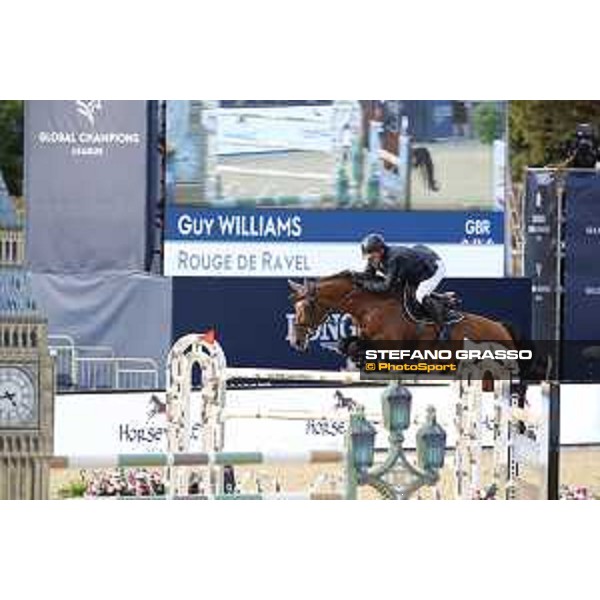 LGCT of London - Class 4 - Guy Williams on Rouge de Ravel - London, Royal Hospital Chelsea, 3 August 2018 - ph.Stefano Grasso/LGCT