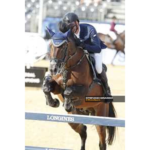 LGCT of London - Class 4 - Mario Stevens (GER) on Credo - London, Royal Hospital Chelsea, 3 August 2018 - ph.Stefano Grasso/LGCT