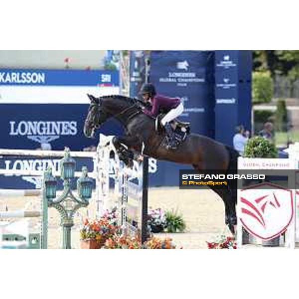 LGCT of London - Class 4 - Mathilda Karlsson (SRI) on Chopin VA - London, Royal Hospital Chelsea, 3 August 2018 - ph.Stefano Grasso/LGCT