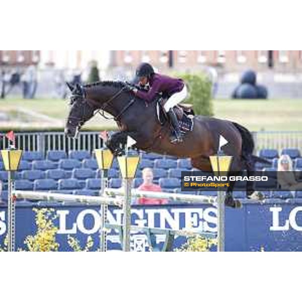 LGCT of London - Class 4 - Mathilda Karlsson (SRI) on Chopin VA - London, Royal Hospital Chelsea, 3 August 2018 - ph.Stefano Grasso/LGCT