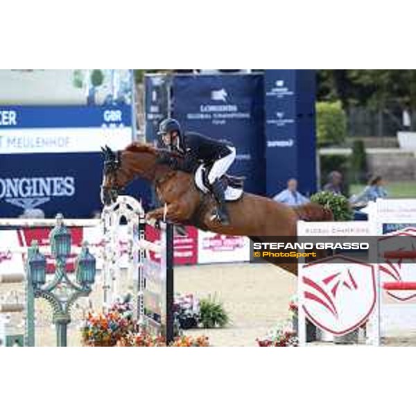LGCT of London - Class 4 - William Whitaker on Ilusionata van\'T Meulenhof - London, Royal Hospital Chelsea, 3 August 2018 - ph.Stefano Grasso/LGCT