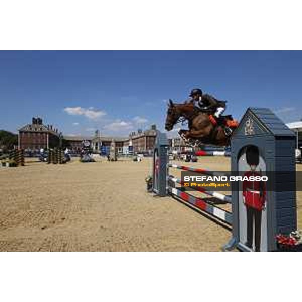LGCT of London - Class 4 - Simon Delestre (FRA) on Hermes Ryan - London, Royal Hospital Chelsea, 3 August 2018 - ph.Mario Grassia/LGCT