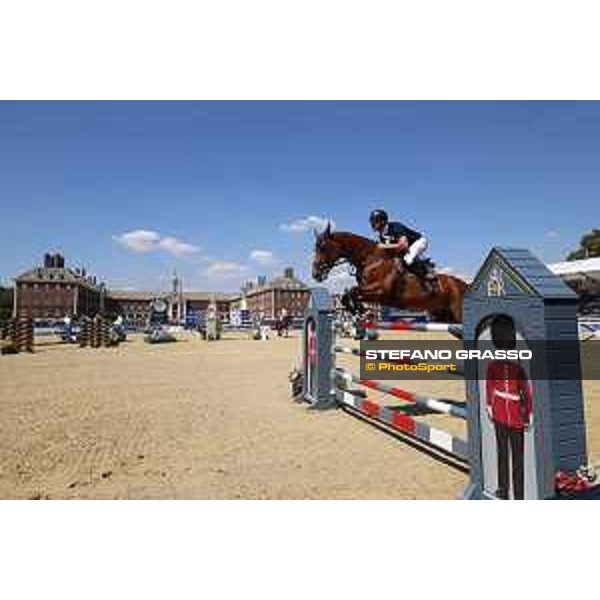 LGCT of London - Class 4 - Christian Rhomberg (AUT) on Redley Kerfontaine - London, Royal Hospital Chelsea, 3 August 2018 - ph.Mario Grassia/LGCT