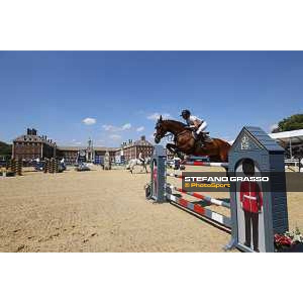 LGCT of London - Class 4 - Laura Klaphake (GER) on Camalita - London, Royal Hospital Chelsea, 3 August 2018 - ph.Mario Grassia/LGCT