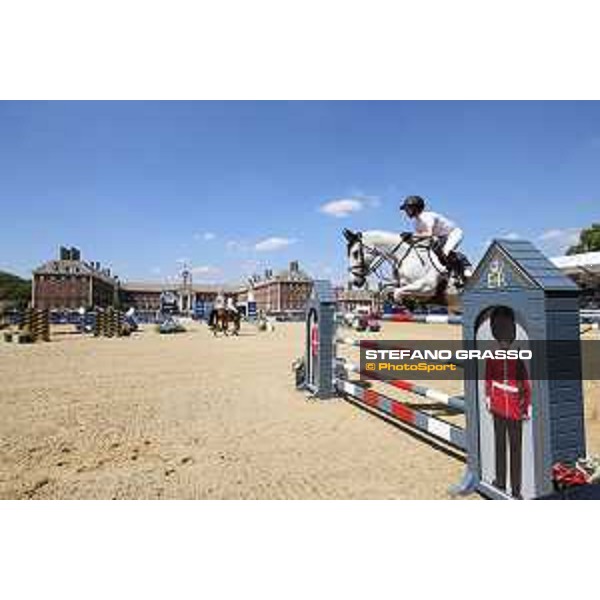 LGCT of London - Class 4 - Georgina Bloomberg (USA) on Manodie II H - London, Royal Hospital Chelsea, 3 August 2018 - ph.Mario Grassia/LGCT