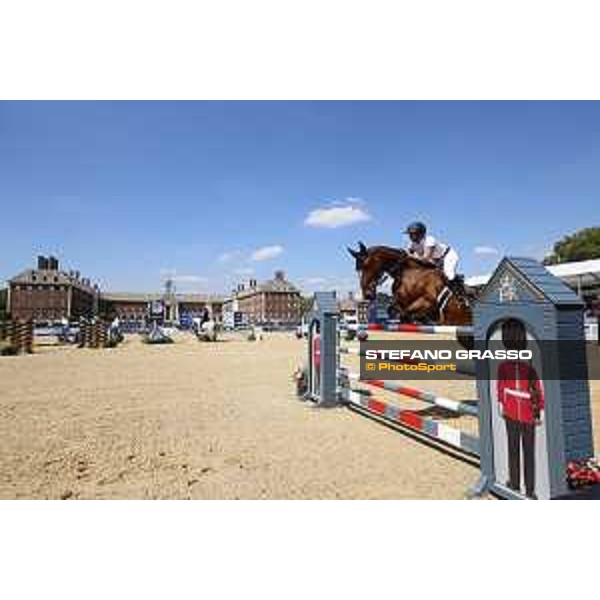 LGCT of London - Class 4 - Anna Kellnerova (CZE) on Balguero - London, Royal Hospital Chelsea, 3 August 2018 - ph.Mario Grassia/LGCT