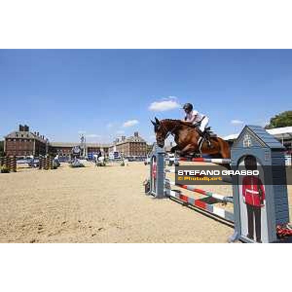 LGCT of London - Class 4 - Anna Kellnerova (CZE) on Balguero - London, Royal Hospital Chelsea, 3 August 2018 - ph.Mario Grassia/LGCT