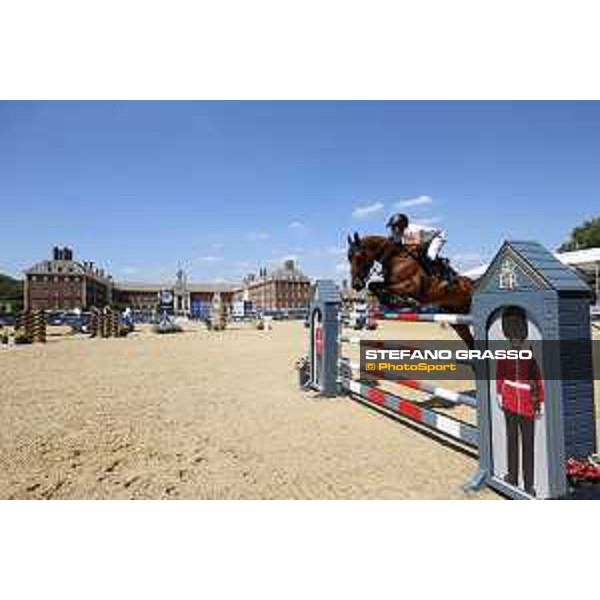LGCT of London - Class 4 - Abdel Said (EGY) on Venise du Reverdy - London, Royal Hospital Chelsea, 3 August 2018 - ph.Mario Grassia/LGCT
