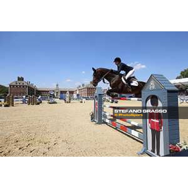 LGCT of London - Class 4 - Athina Onassis (GRE) on Vannan - London, Royal Hospital Chelsea, 3 August 2018 - ph.Mario Grassia/LGCT