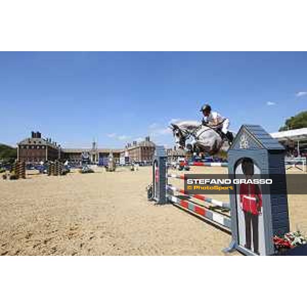 LGCT of London - Class 4 - Christian Kukuk (GER) on Colestus - London, Royal Hospital Chelsea, 3 August 2018 - ph.Mario Grassia/LGCT