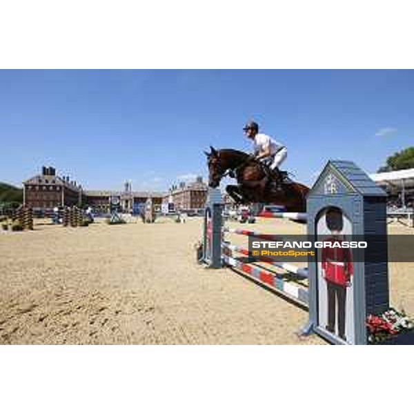 LGCT of London - Class 4 - Maurice Tebbel (GER) on Chacco?s Son - London, Royal Hospital Chelsea, 3 August 2018 - ph.Mario Grassia/LGCT