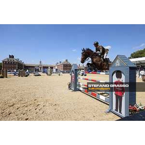 LGCT of London - Class 4 - Alberto Zorzi (ITA) on Danique - London, Royal Hospital Chelsea, 3 August 2018 - ph.Mario Grassia/LGCT