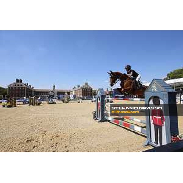 LGCT of London - Class 4 - Lauren Hough (USA) on Papa Roach - London, Royal Hospital Chelsea, 3 August 2018 - ph.Mario Grassia/LGCT