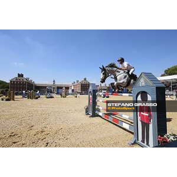 LGCT of London - Class 4 - Bertram Allen (IRL) on Gin Chin van het Lindenhof - London, Royal Hospital Chelsea, 3 August 2018 - ph.Mario Grassia/LGCT