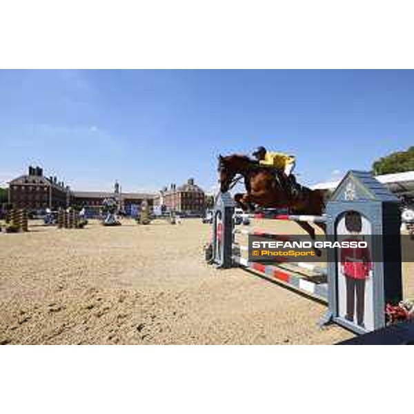 LGCT of London - Class 4 - Yuri Mansur (BRA) on Opium du Soufflet CH - London, Royal Hospital Chelsea, 3 August 2018 - ph.Mario Grassia/LGCT